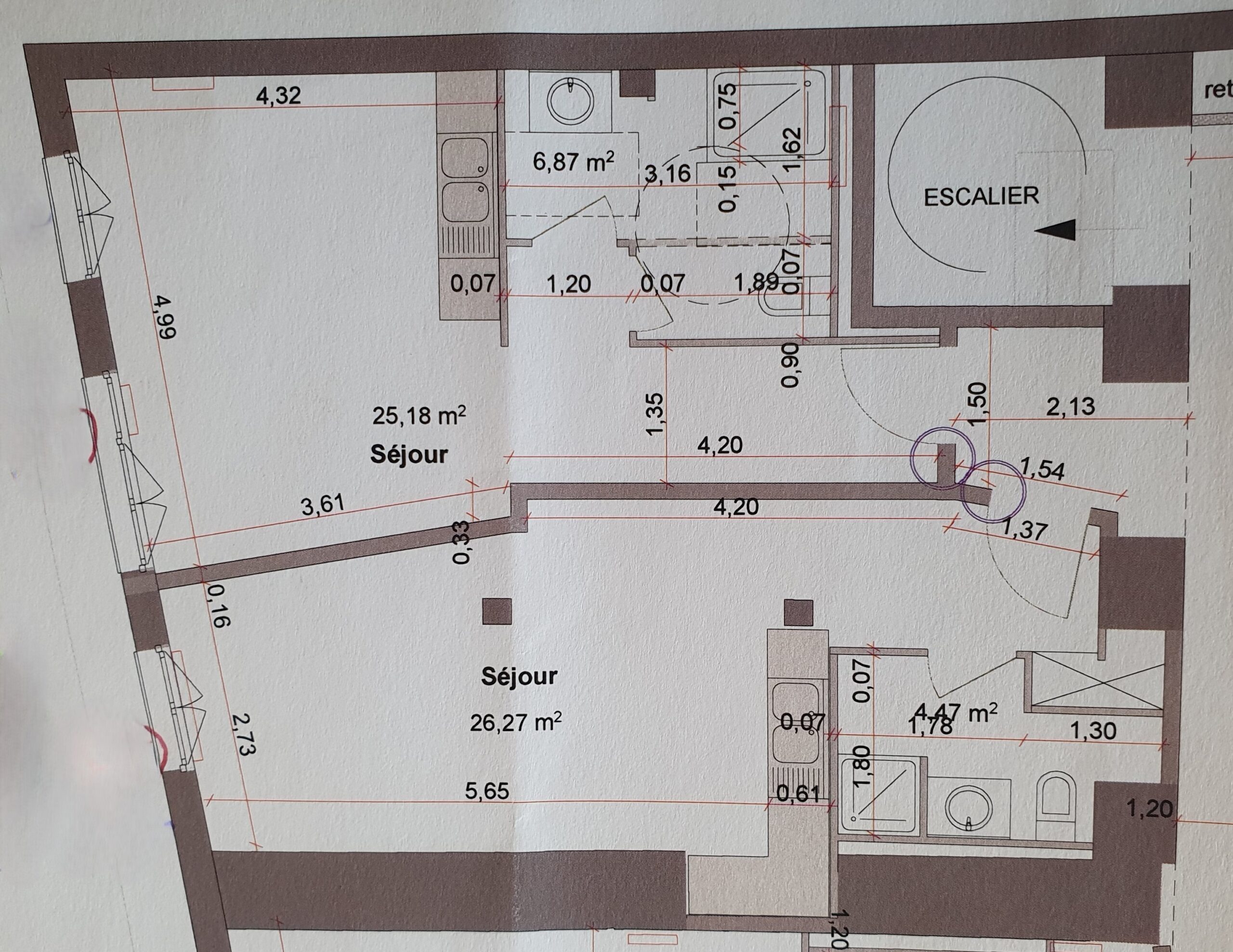 Hyper Centre – Programme neuf dans une partie d’immeuble en cours de réhabilitation