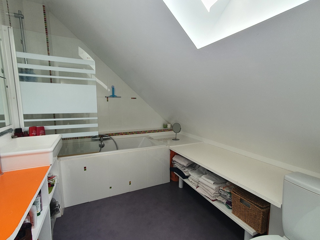 Maison de village avec beau jardin et dépendances