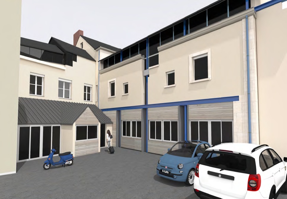 Hyper Centre – Appartement livré clés en mains dans une partie d’immeuble réhabilité avec terrasse