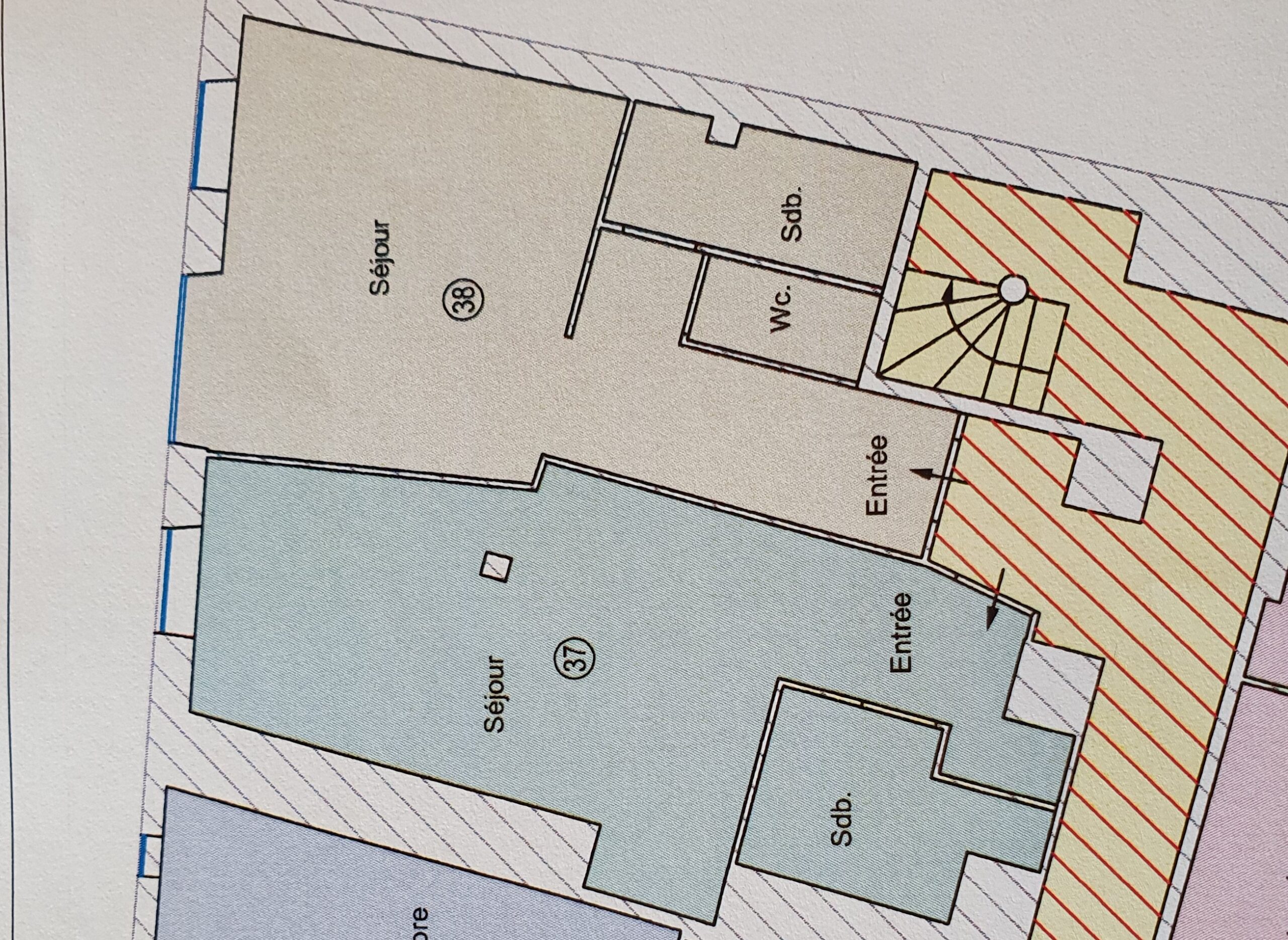 Hyper Centre – Programme neuf dans une partie d’immeuble en cours de réhabilitation