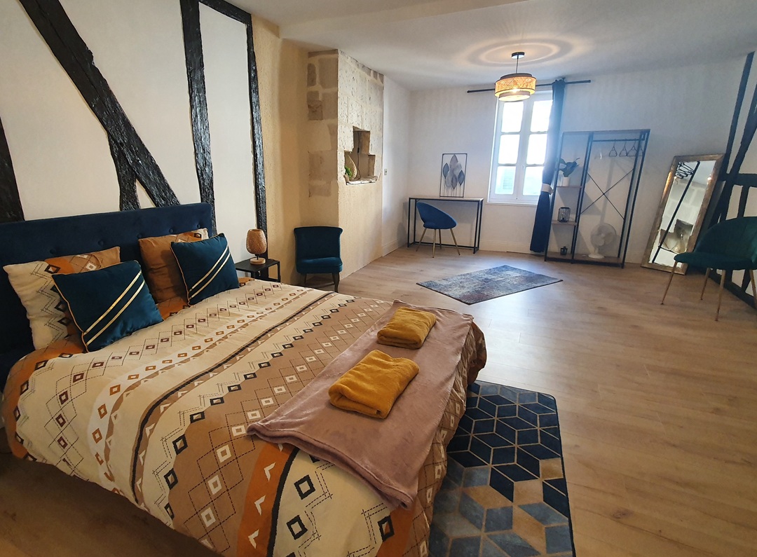 Bourges Historique – Magnifique appartement rénové offrant de beaux volumes sur 144 m²