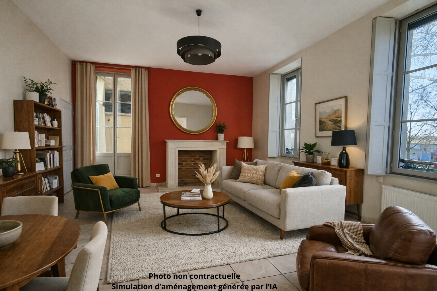 Bourges Centre – Bel appartement familial Type 5 avec terrasse et stationnement