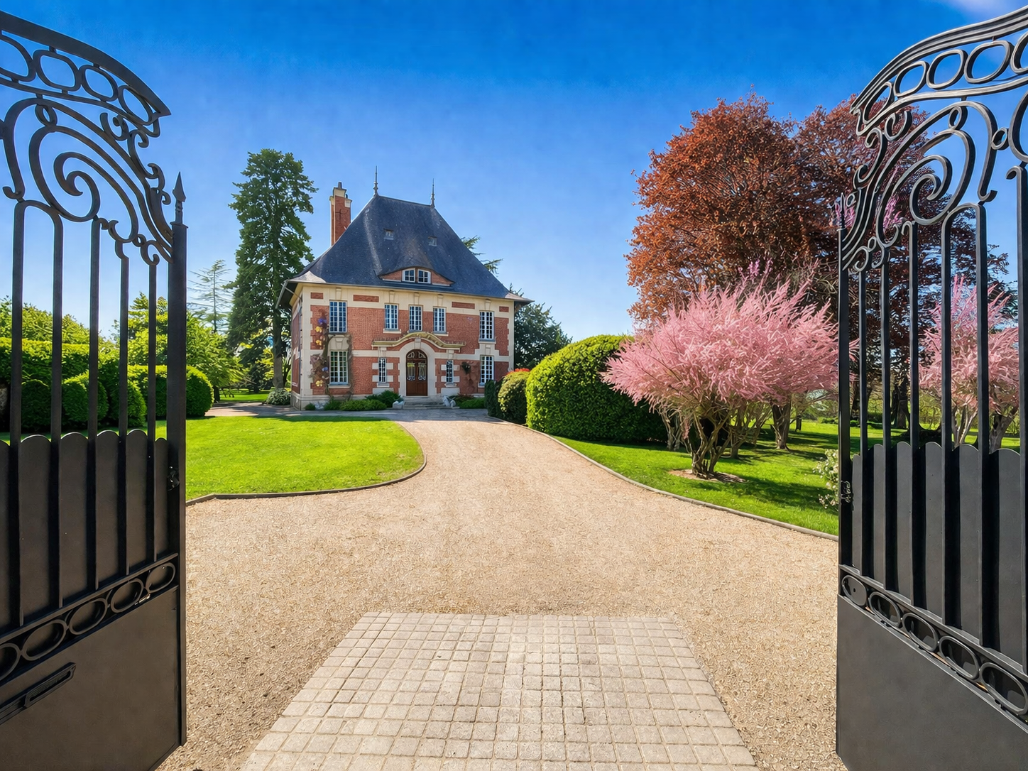 Proche Bourges – Magnifique propriété du XXème avec parc arboré