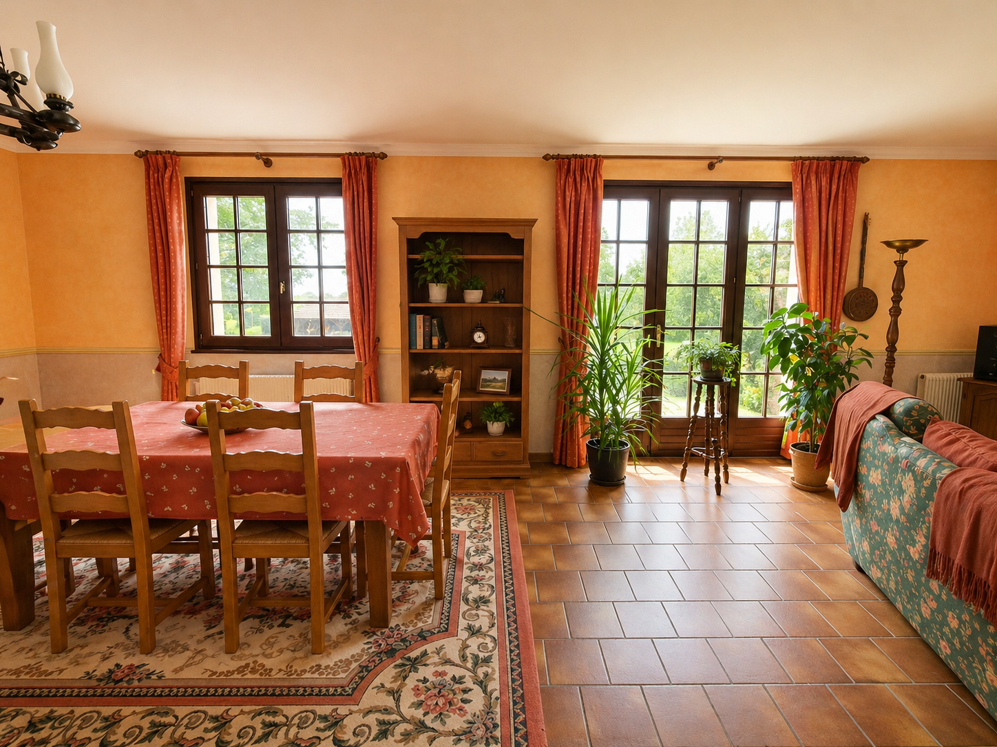 20mn&rsquo;s de Bourges – Maison offrant 112m² avec agréable jardin et double garage
