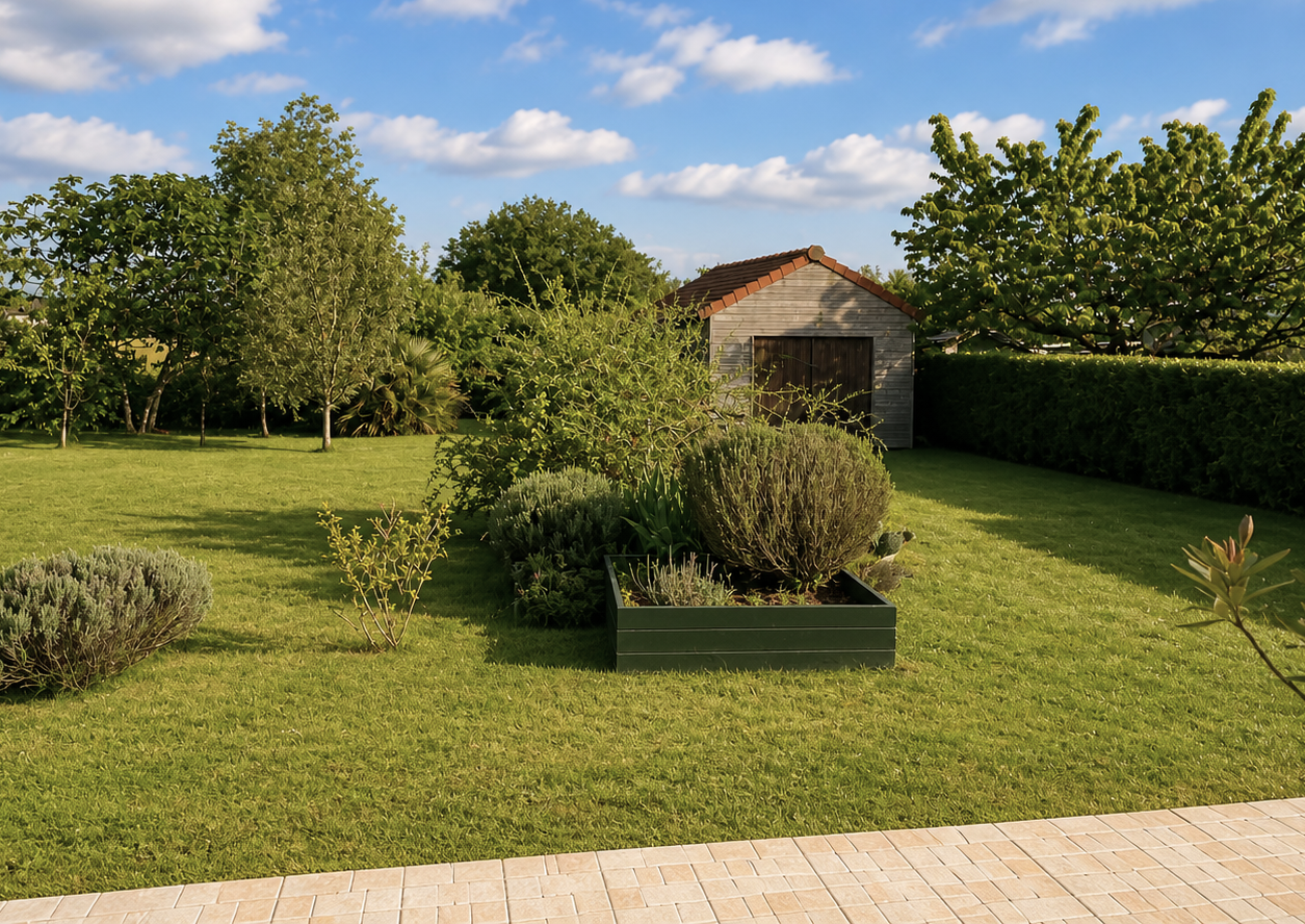 Proche Bourges – Maison traditionnelle offrant 133m² habitable avec jardin et bâtiment garage