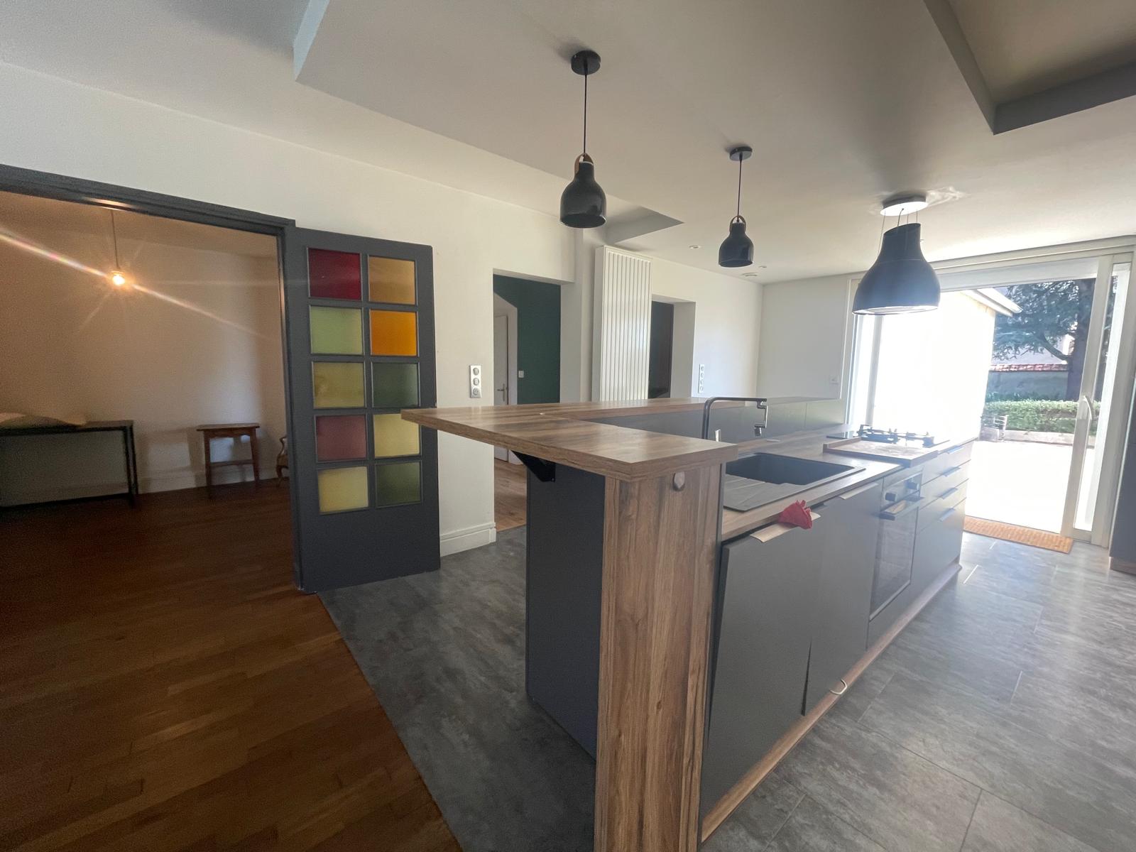 Maison rénovée ave jardin et grandes dépendances