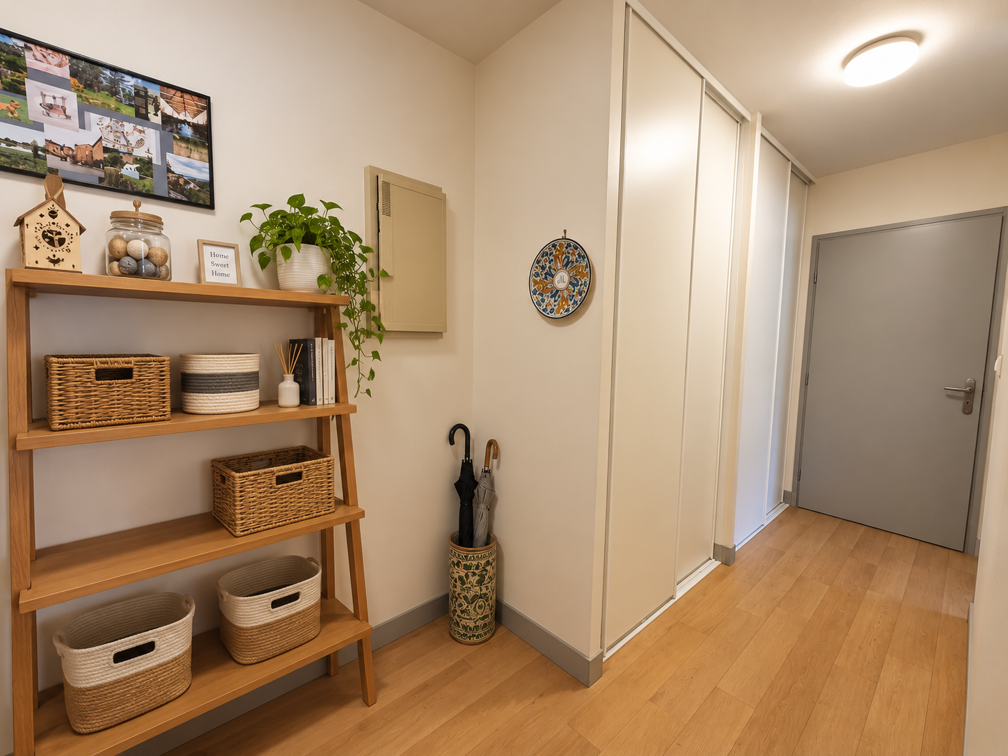 Baffier-Marronniers – Bel appartement rénové avec terrasse et stationnement privatif